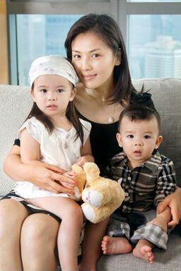 刘涛儿子和女儿国籍图片