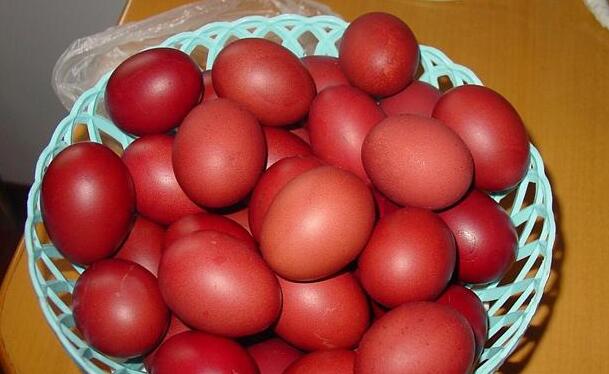 红蛋怎么染色